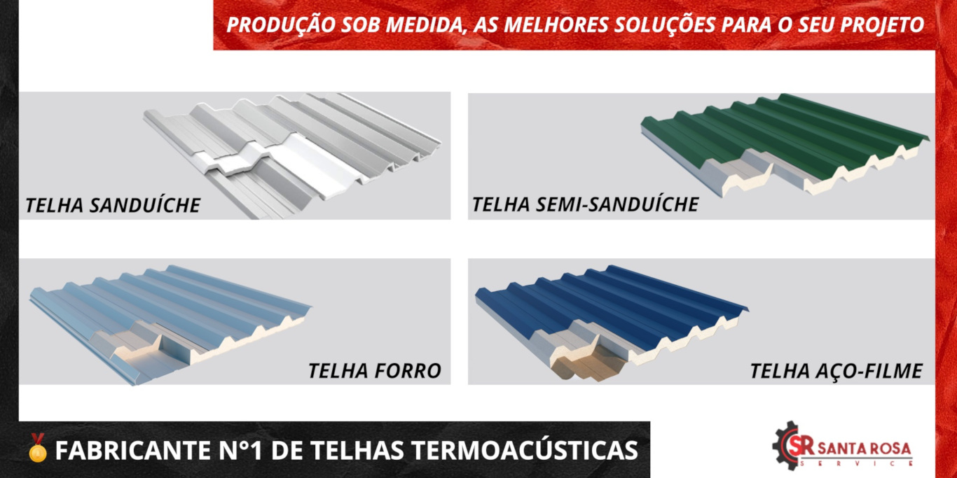 Telha de Policarbonato térmica 30 mm – modelo compatível com